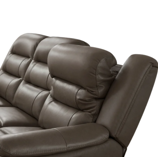MASON Leather Power Reclining Sofa with Power Headrests