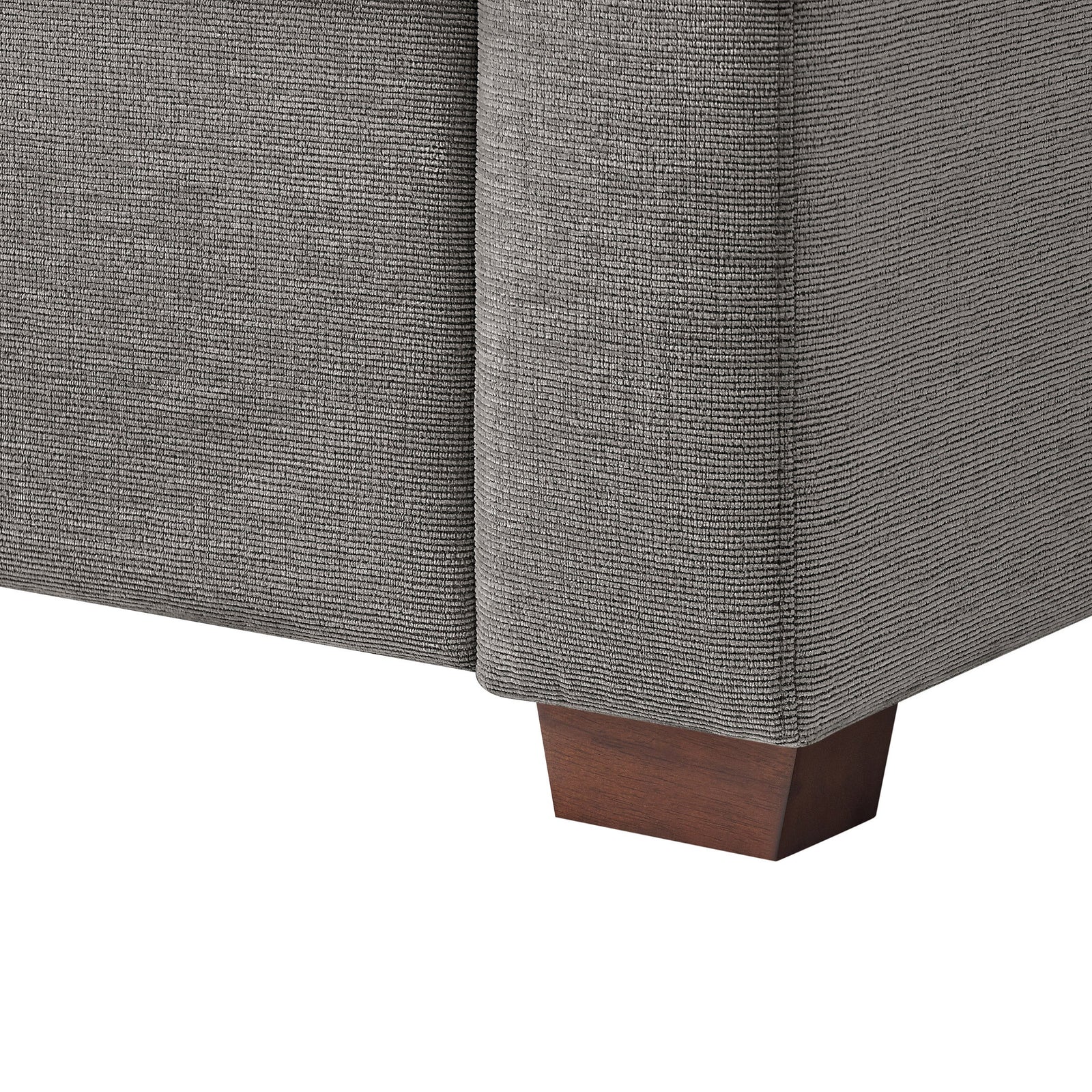 CODDLE LUKE Fabric Sleeper Sofa with Reversible Chaise and Storage