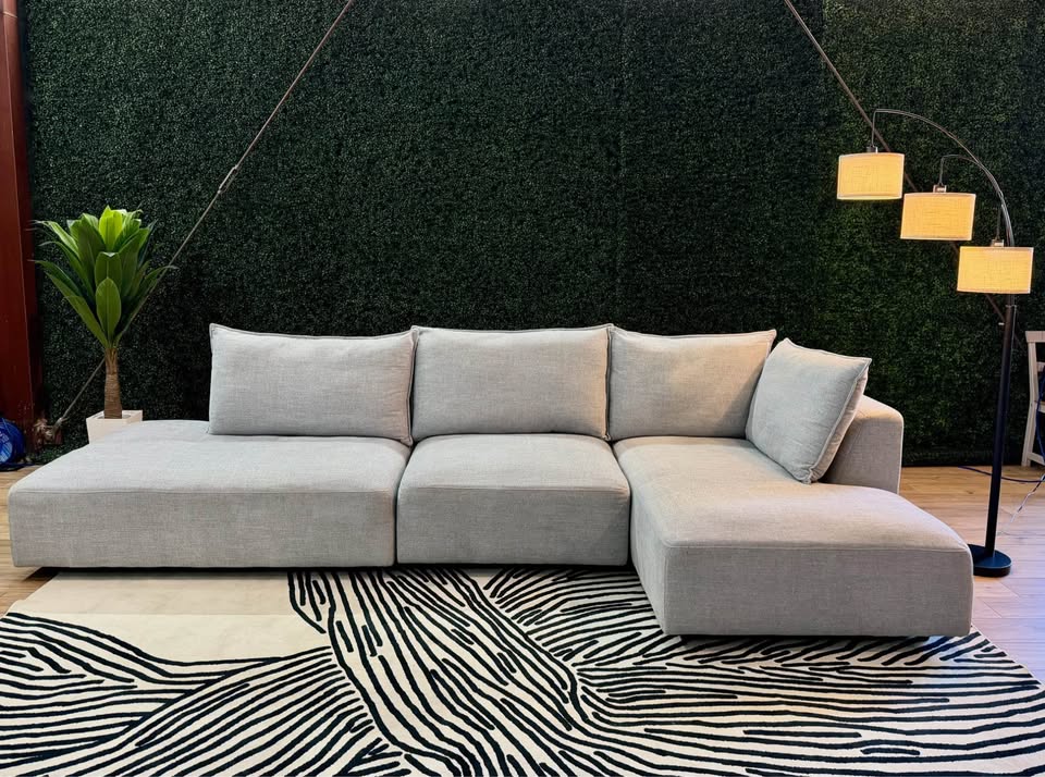 Macon 3-Piece Fabric Modular Sectional