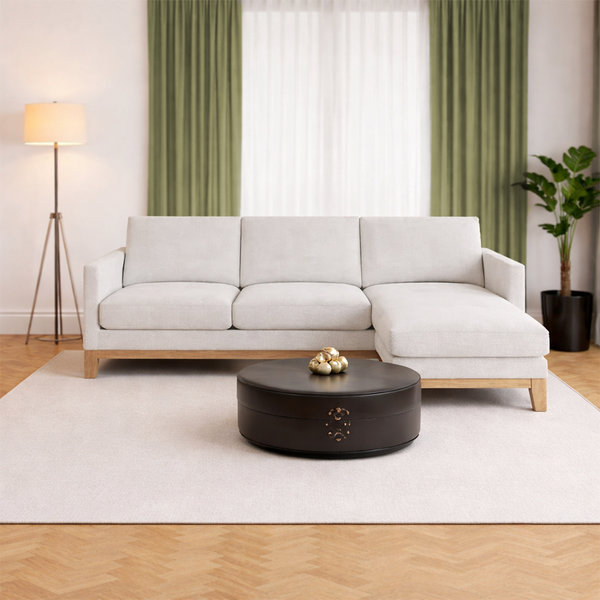 HENREDON MURPHY Sofa with Reversible Chaise