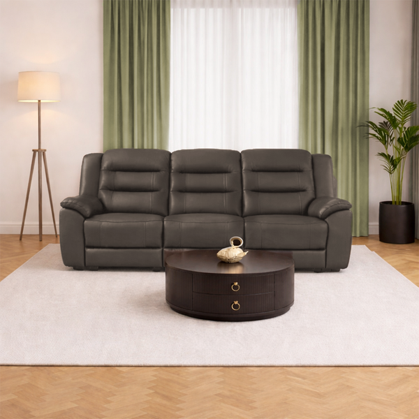 MASON Leather Power Reclining Sofa with Power Headrests